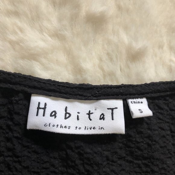 Habitat clothes to live in textured sleeveless top size small - Picture 3 of 8